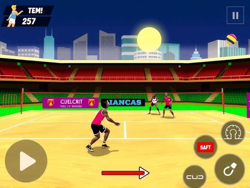 Volley Warrior Chennai Game Screenshot